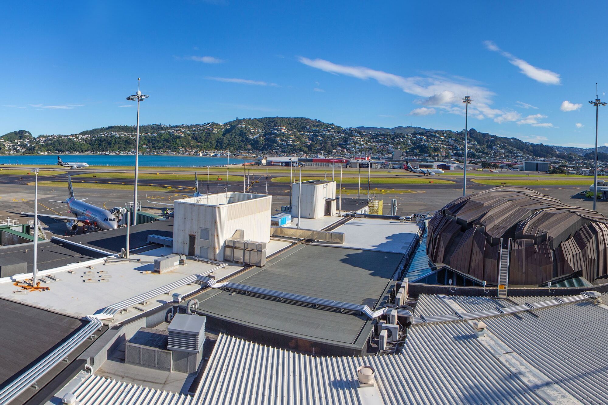 Rydges Wellington Airport Hotel Exterior foto
